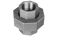 Galvanized union