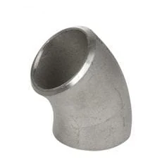 Stainless steel 45-degree elbow