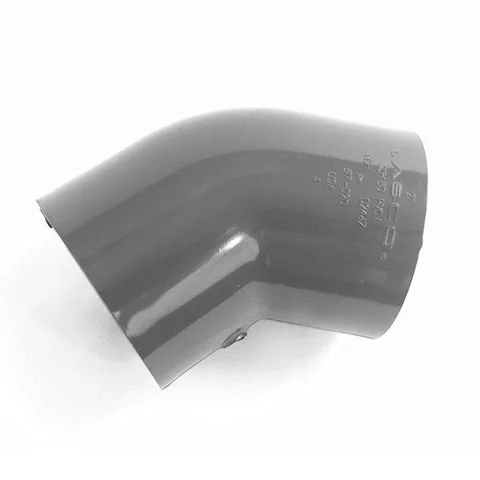 PVC 45-degree elbow