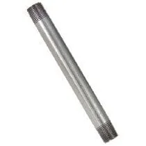 Galvanized barrel nipple