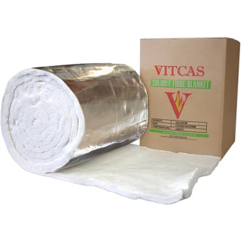 Heat fibre mat