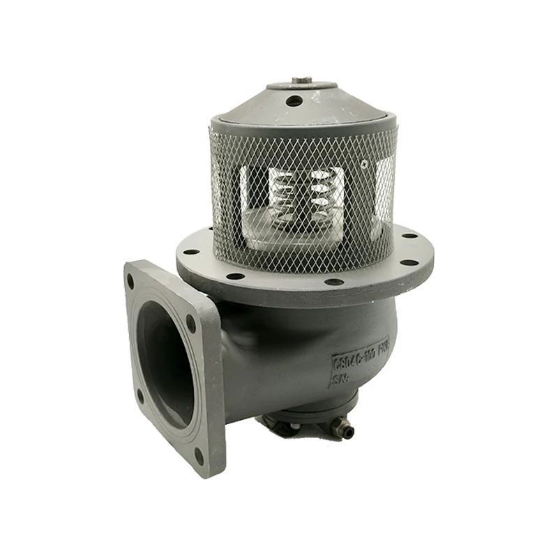 Tanker filter under valve