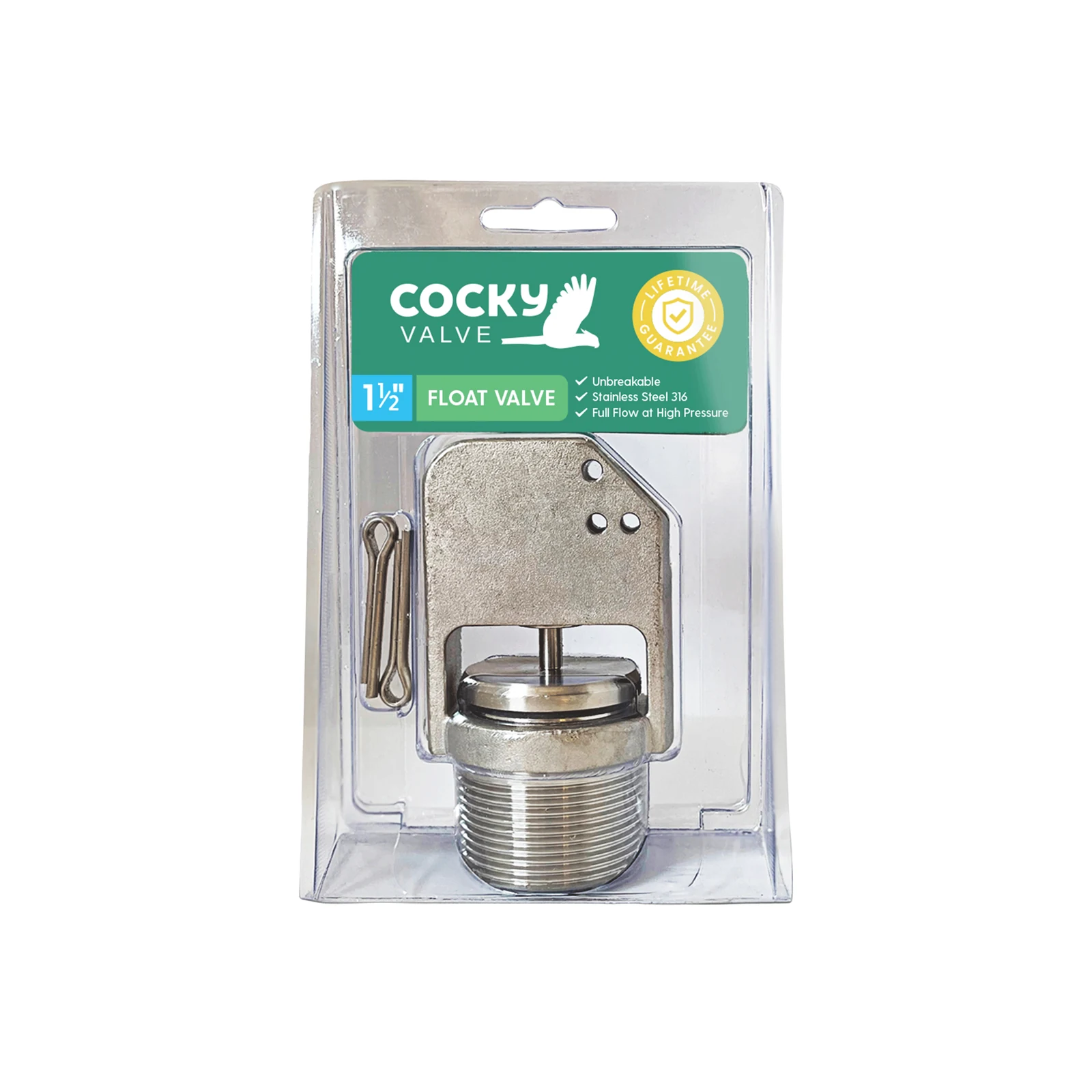 Stainless steel float valve
