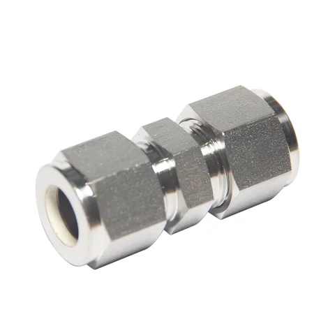 Stainless steel flareless tube fittings