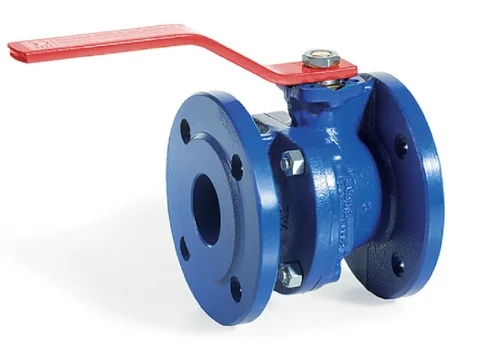 Iron flanged ball valve