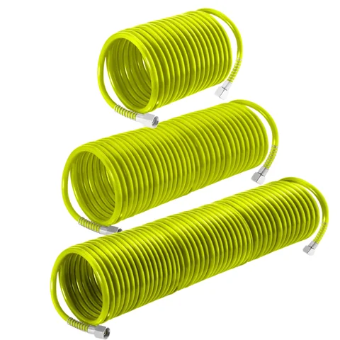 Coiled air hose