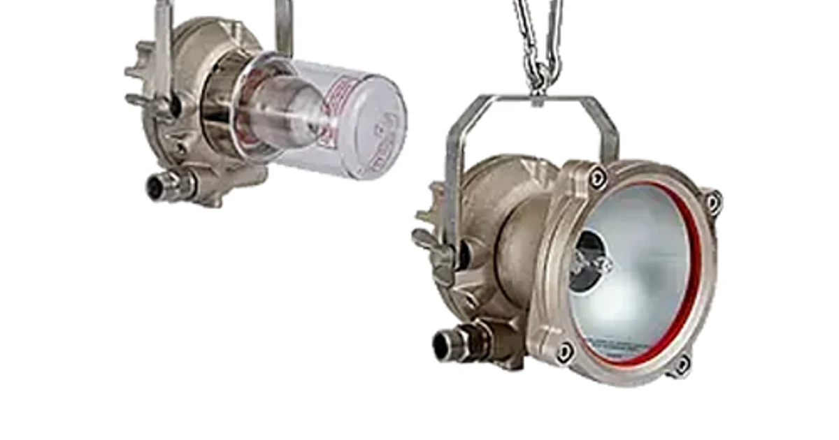 Compressed air lamp