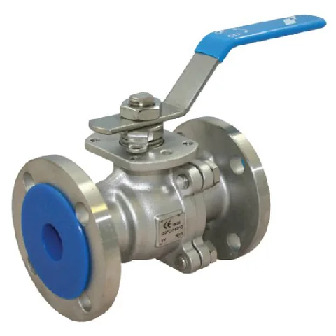 Stainless steel flanged ball valve