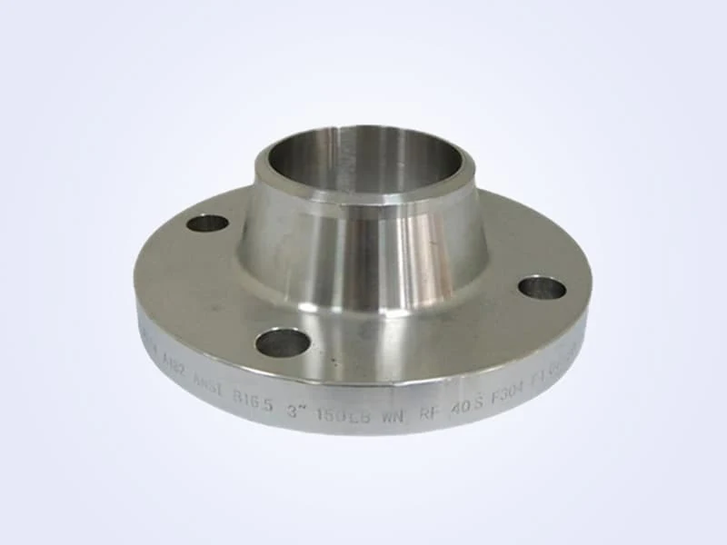 Stainless steel weld-neck flange