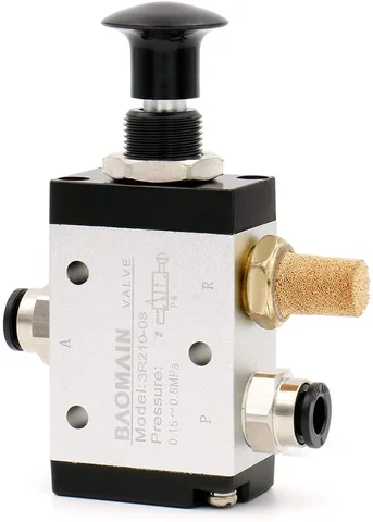 Hand pull-push valve