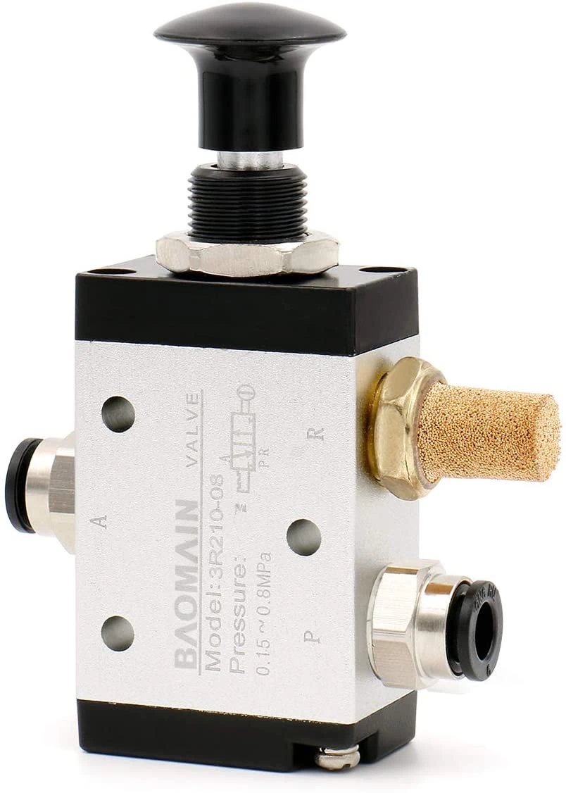 Hand pull-push valve
