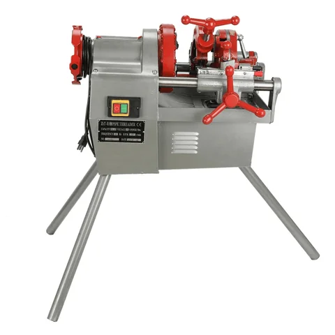 Pipe threading machine