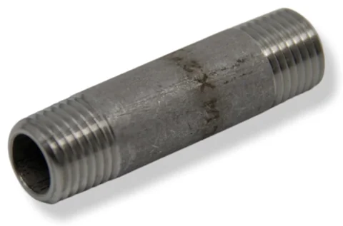 Stainless steel barrel nipple
