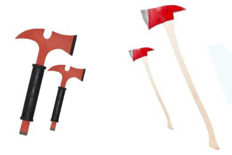Firefighter axes