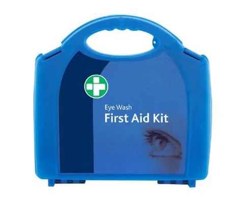 Portable eyewash case