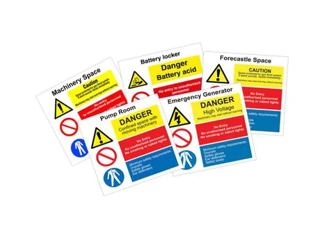 General hazard warning signs